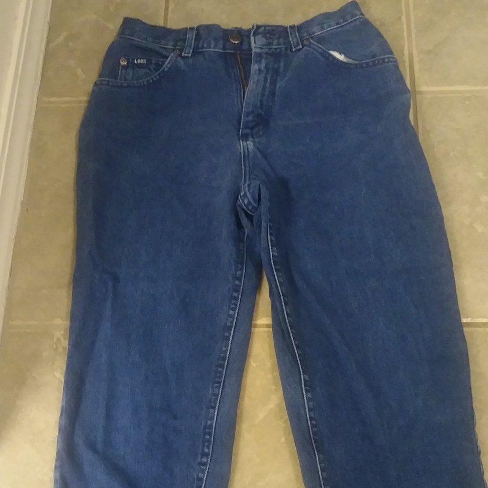 VTG Dark Wash Lee Jeans
